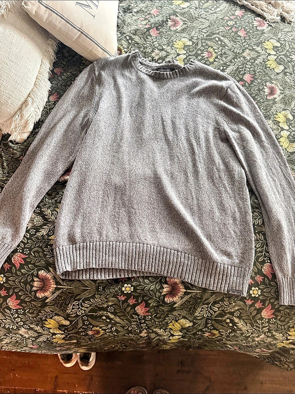 Eddie Bauer Men's Cotton Crewneck Sweater Size Medium